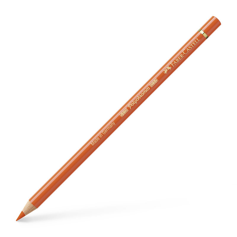 FABER CASTELL Crayon De Couleur Polychromos 113. Orange Transparent