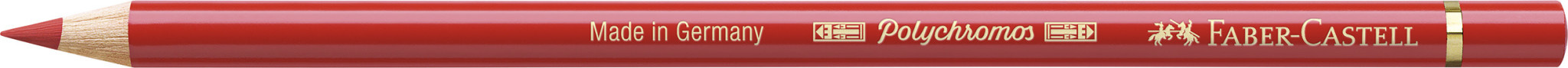 FABER CASTELL Crayon de couleur Polychromos 118, rouge écarlate
