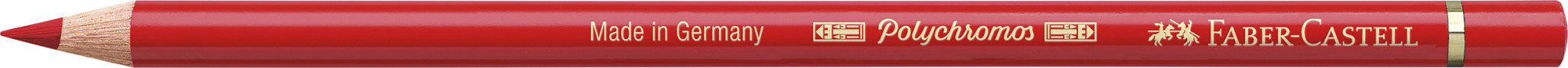 FABER CASTELL Crayon de couleur Polychromos 121, rouge géranium clair