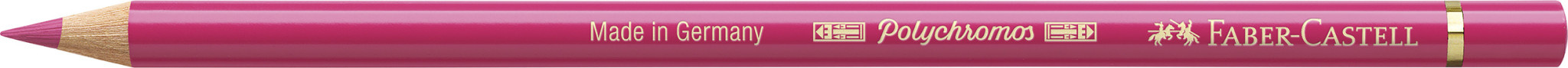 FABER CASTELL Crayon de couleur Polychromos 124, carmin rosé
