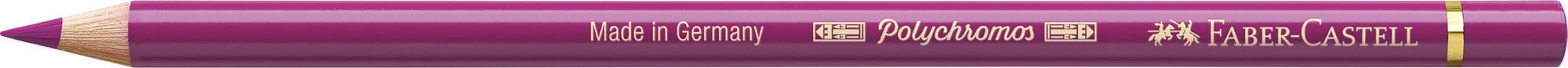 FABER CASTELL Crayon de couleur Polychromos 125, pourpre rose moyen
