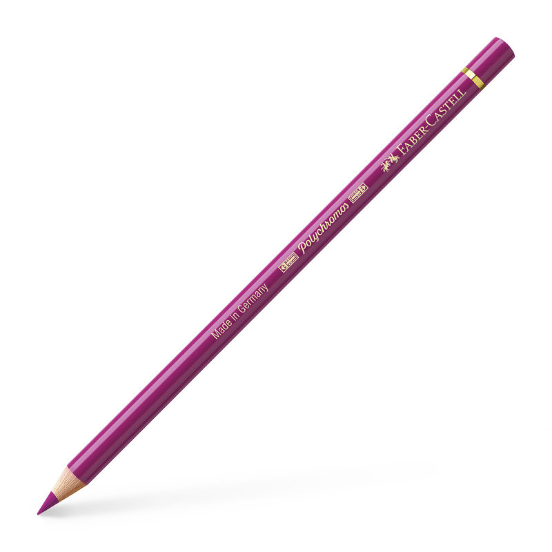 FABER CASTELL Polychromos 125 Color Pencil - Purple Pink Medium