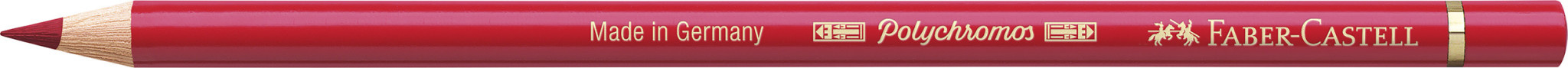 FABER CASTELL Crayon de couleur Polychromos 126, carmin permanent