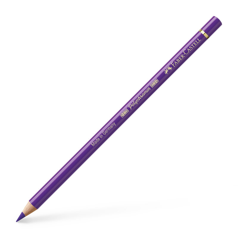 FABER CASTELL Crayon De Couleur Polychromos 136. Violet Pourpre