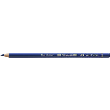 FABER CASTELL Color Pencil Polychromos 151 - Héliorougeatre Blue