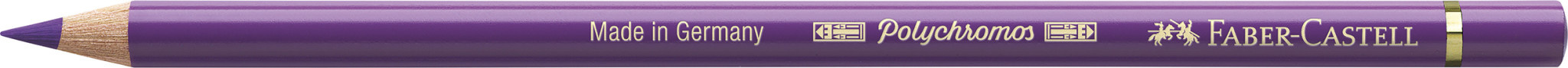 FABER CASTELL Crayon de couleur Polychromos 160, violet manganèse