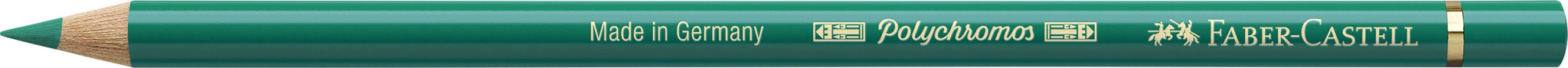 FABER CASTELL Crayon de couleur Polychromos 161, vert phtalo