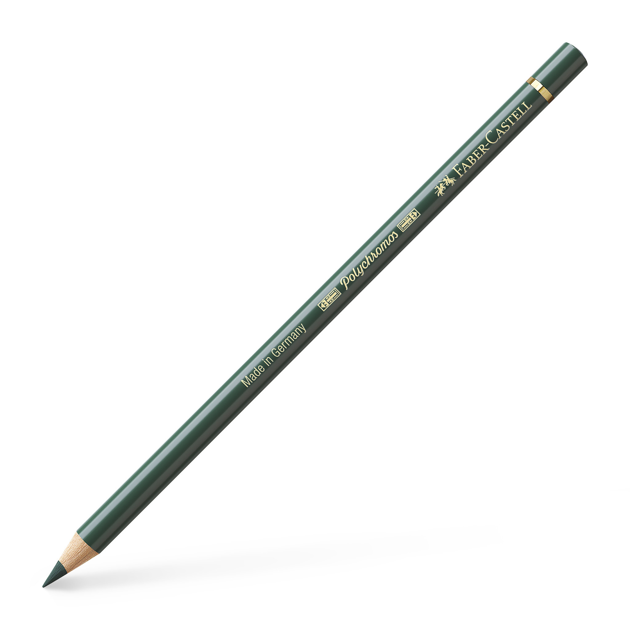 FABER CASTELL Crayon de couleur Polychromos 165, vert genévrier