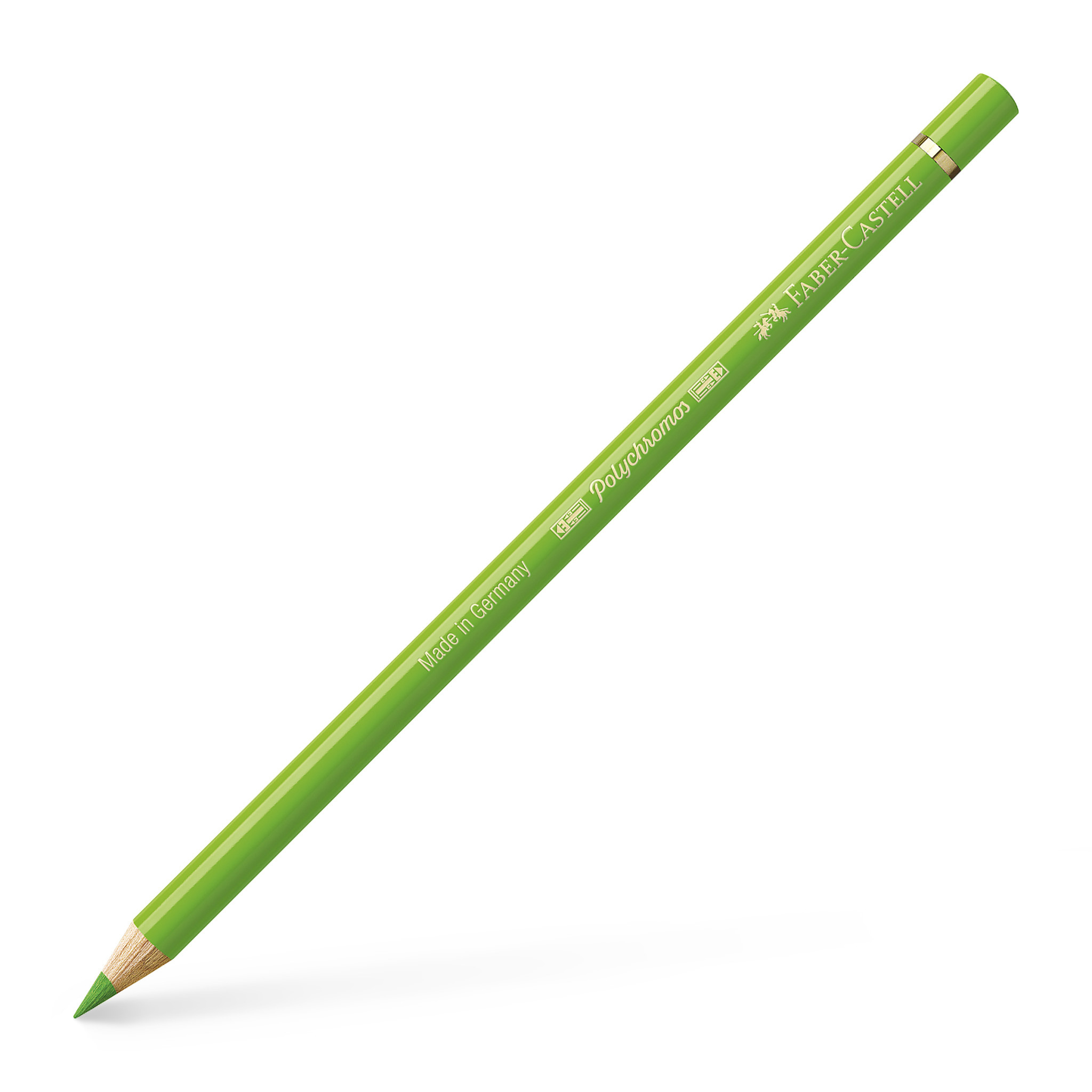 FABER CASTELL Crayon de couleur Polychromos 166, vert herbe