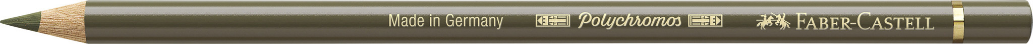 FABER CASTELL Crayon de couleur Polychromos 173, vert olive jaunâtre