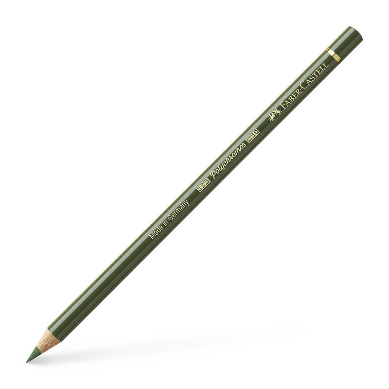 FABER CASTELL Crayon De Couleur Polychromos 174. Vert Oxyde Chrome Opaque