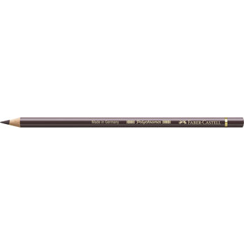 FABER CASTELL Polychromos 177 Color Pencil - Walnut Brown