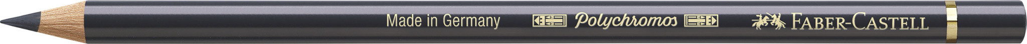 FABER CASTELL Crayon de couleur Polychromos 181, gris de Payne