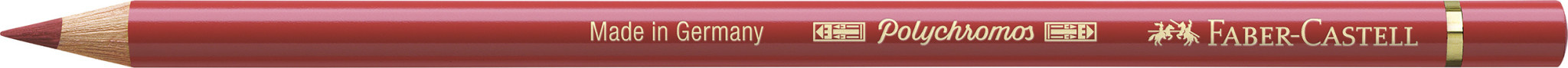 FABER CASTELL Crayon de couleur Polychromos 191, rouge Pompéï