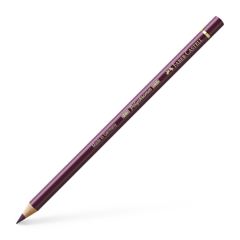 FABER CASTELL Polychromos 194 Color Pencil - Red Violet