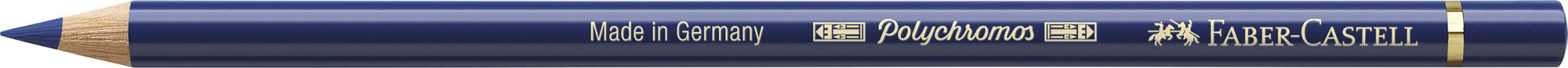 FABER CASTELL Crayon de couleur Polychromos 247, bleu indanthrène