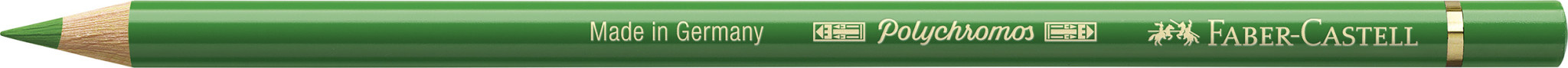FABER CASTELL Crayon de couleur Polychromos 266, vert permanent