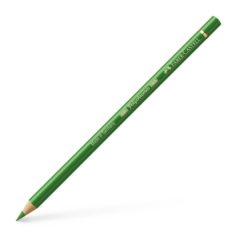 FABER CASTELL Polychromos 266 Color Pencil - Permanent Green