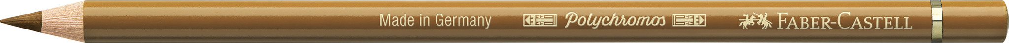 FABER CASTELL Crayon de couleur Polychromos 182, ocre brun