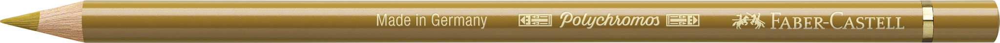 FABER CASTELL Crayon de couleur Polychromos 268, vert doré