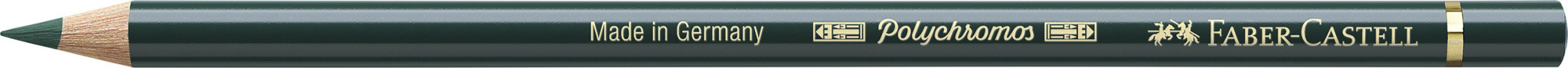FABER CASTELL Crayon de couleur Polychromos 267, vert pin