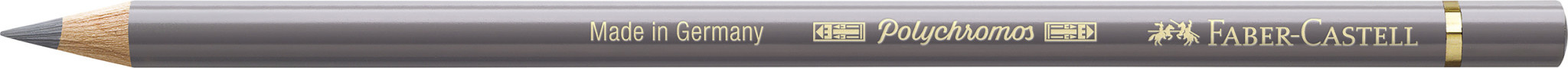 FABER CASTELL Crayon de couleur Polychromos 273, gris chaud IV