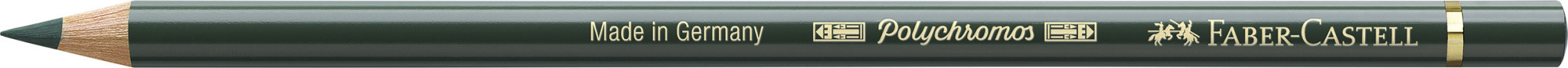 FABER CASTELL Crayon de couleur Polychromos 278, vert oxyde chrome