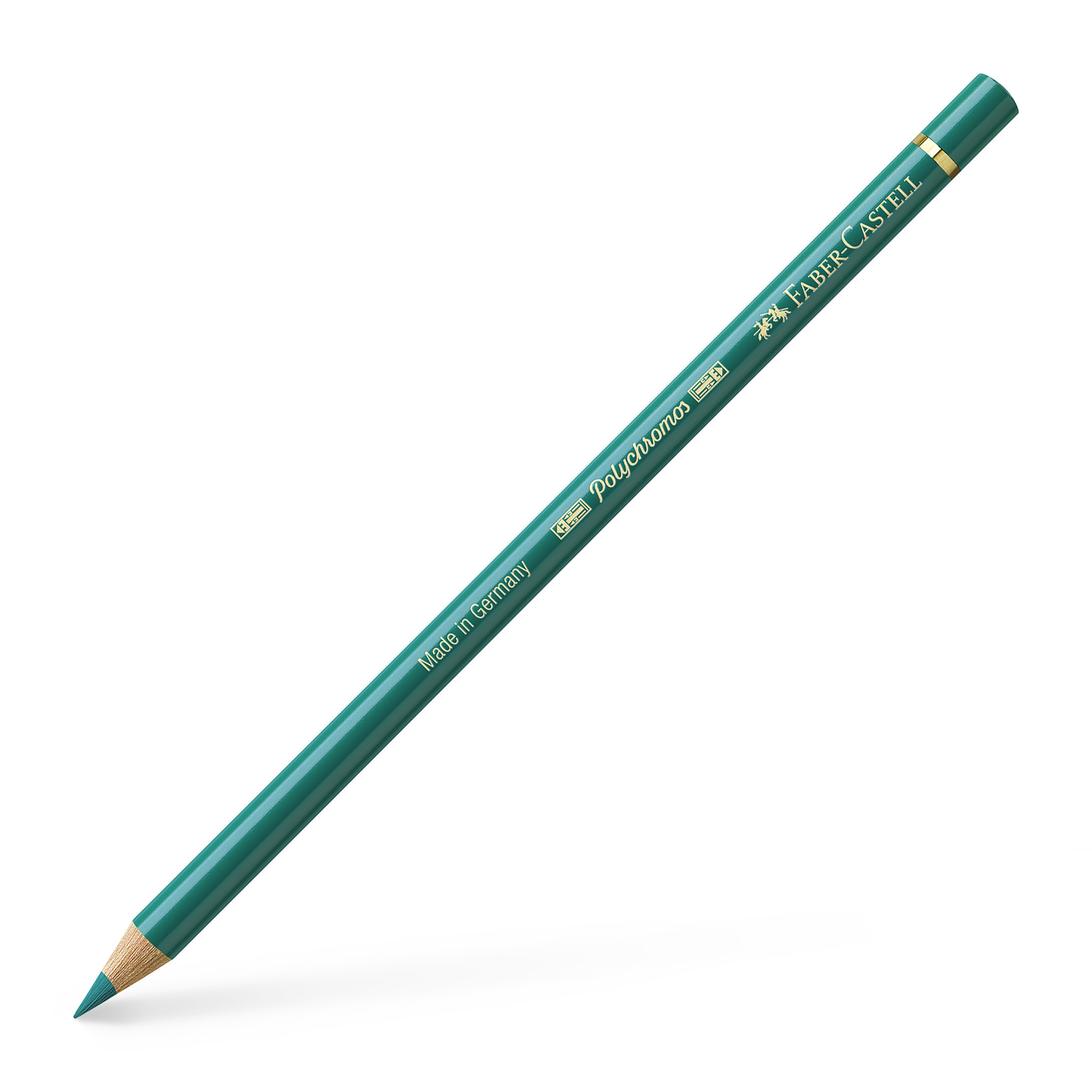 FABER CASTELL Crayon de couleur Polychromos 276, vert oxyde chrome ardent