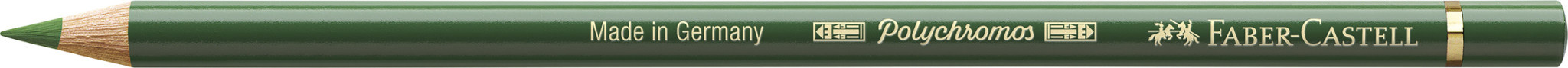 FABER CASTELL Crayon de couleur Polychromos 167, vert permanent olive