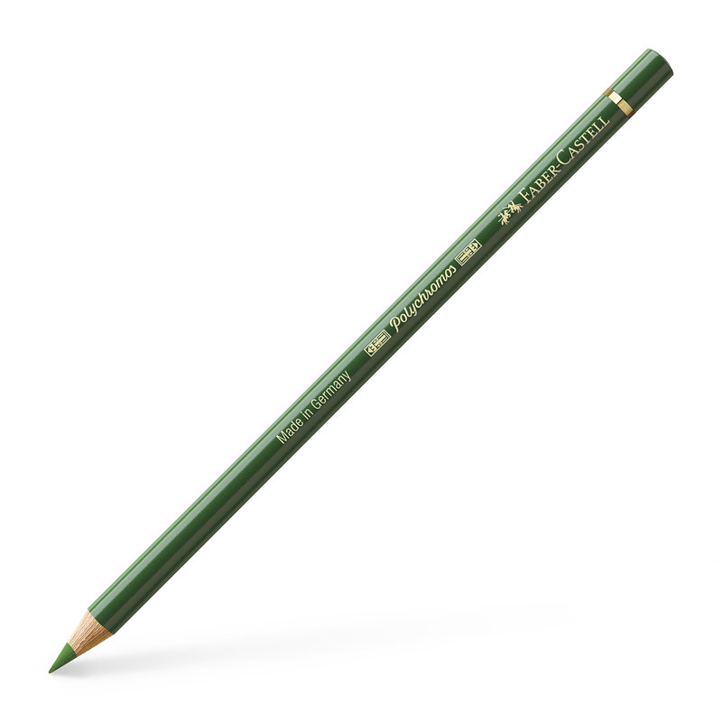 FABER CASTELL Color Pencil Polychromos 167 - Permanent Olive Green