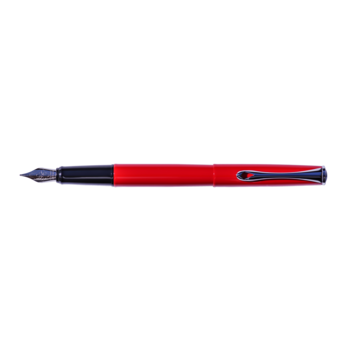 DIPLOMAT Esteem red lacquered fountain pen