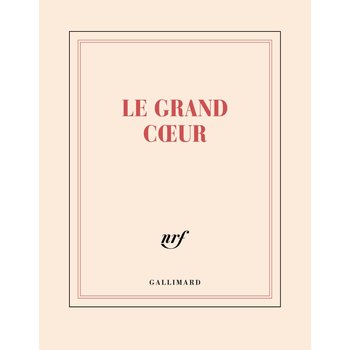 GALLIMARD Carnet Carre Ligne "Le Grand Cœur"