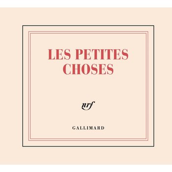 GALLIMARD Mini-bloc - Les petites choses