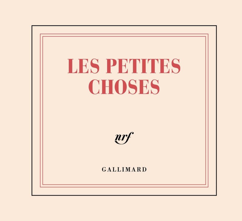 GALLIMARD Mini Bloc "Les Petites Choses"