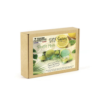 GRAINE CREATIVE Kit Savon Naturel Mojito 196 X 144 X 45 Mm