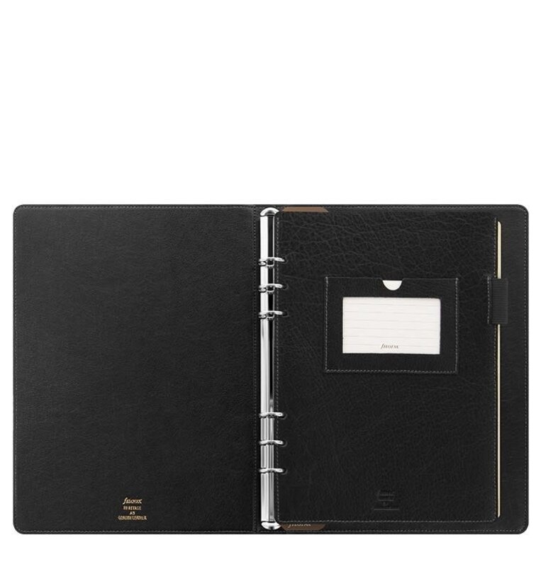 FILOFAX Organiseur Héritage - A5 Compact - Black