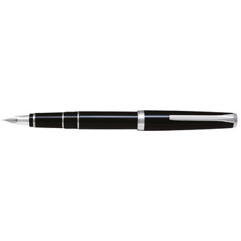 PILOT Falcon - Noir - Plume Fine - En Coffret