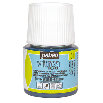 PEBEO Vitrea 160 Brillant 45Ml Bleu Clair