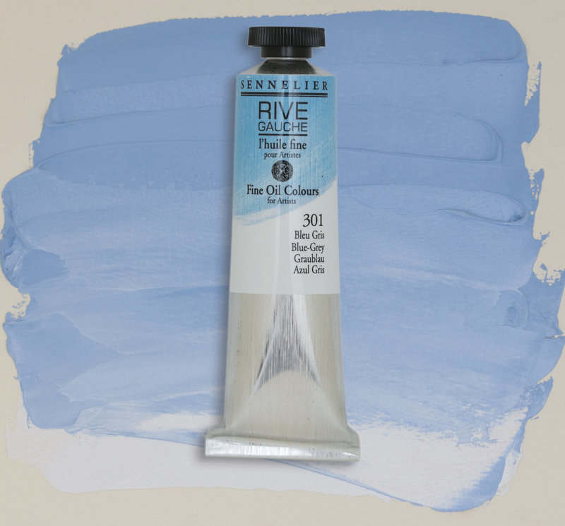 SENNELIER Left Bank Fine Oil 40ml - Grey Blue