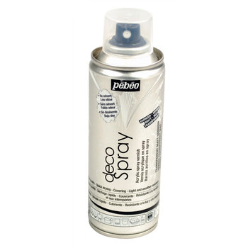 PEBEO Spray paint can DECOSPRAY 200ML Clear matte varnish