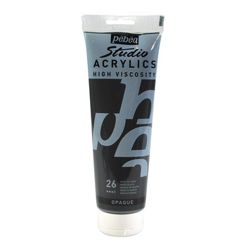 PEBEO Acrylique Fine Studio Acrylics 250 Ml Noir De Mars