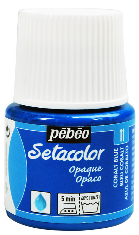 PEBEO Setacolor Opaque 45 Ml Bleu Cobalt