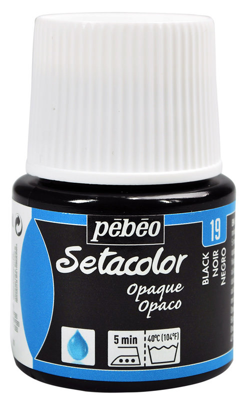 PEBEO Setacolor Opaque 45 Ml Noir