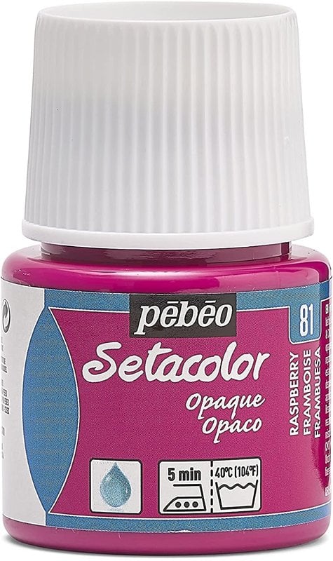 PEBEO Setacolor Opaque 45 Ml Framboise