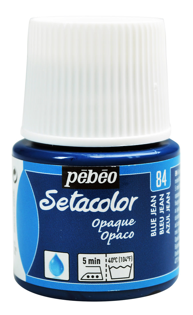 PEBEO Setacolor Opaque 45 Ml Bleu Jean