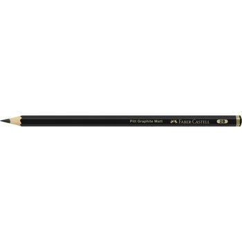 FABER CASTELL Crayon graphite Pitt Graphite Matt 2B