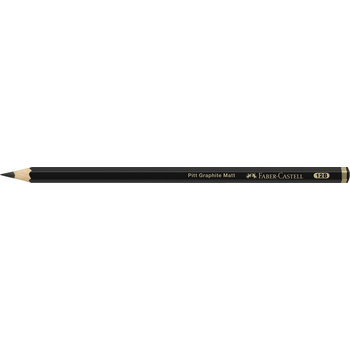 FABER CASTELL Crayon graphite Pitt Graphite Matt 12B