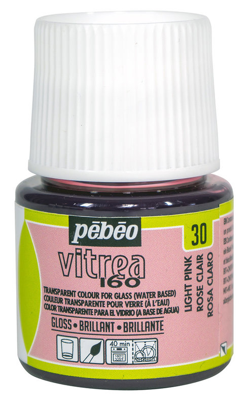 PEBEO Vitrea 160 Brillant 45Ml Rose Clair