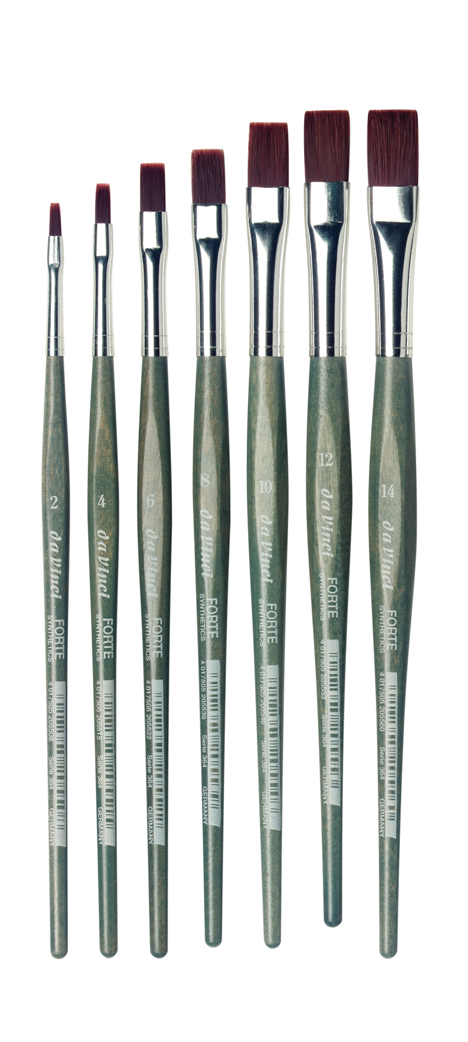 DA VINCI FORTE Pinceau pour acrylique plate, 364_10