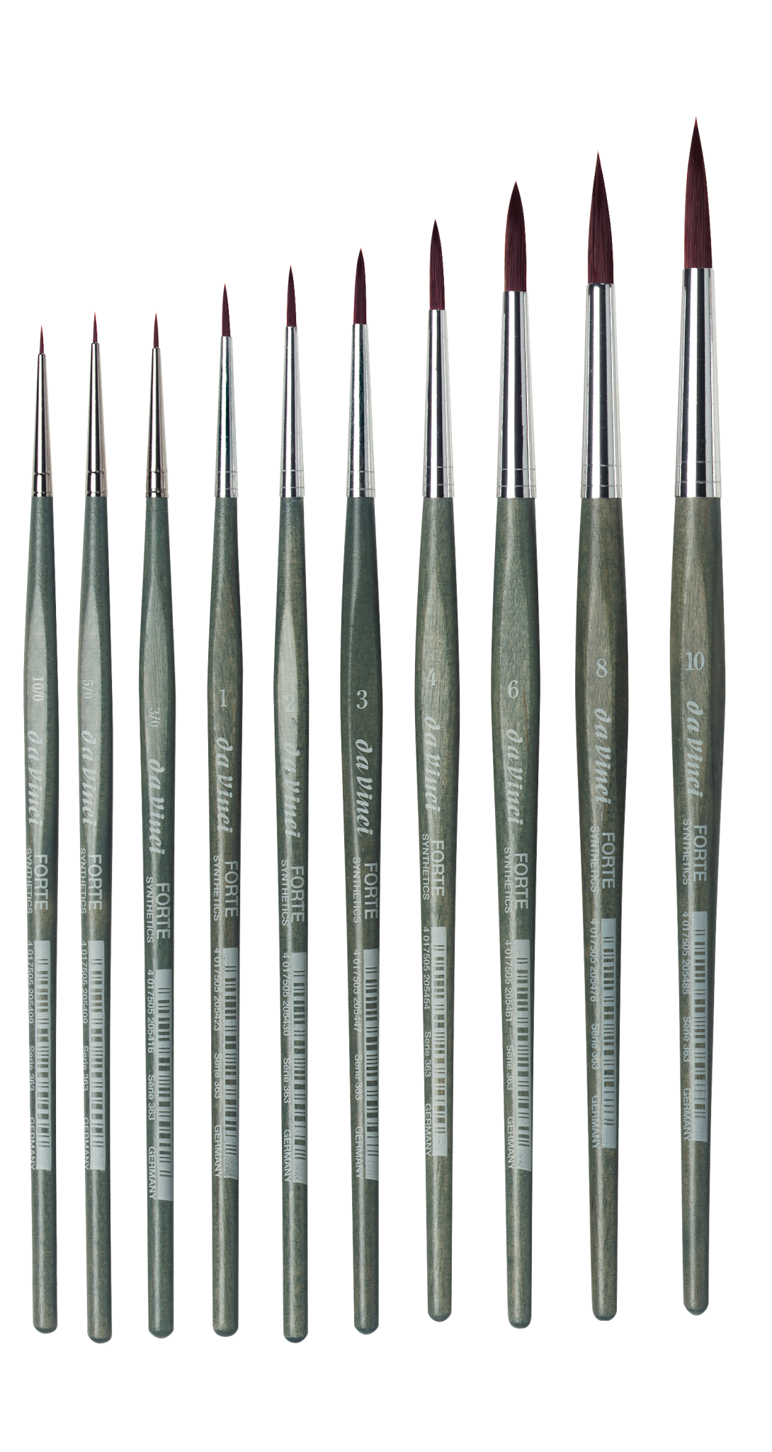 DA VINCI FORTE Pinceau pour acrylique ronde 363_3